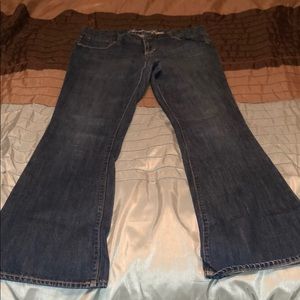 American Eagle real flare jeans